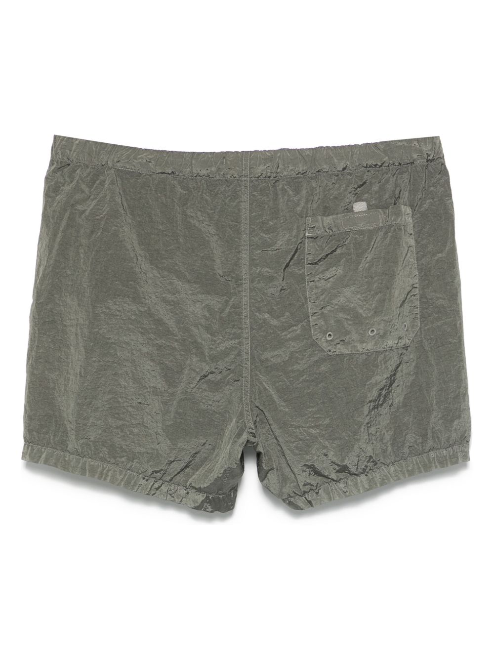 Stone Island Shorts met Compass-logopatch - Groen