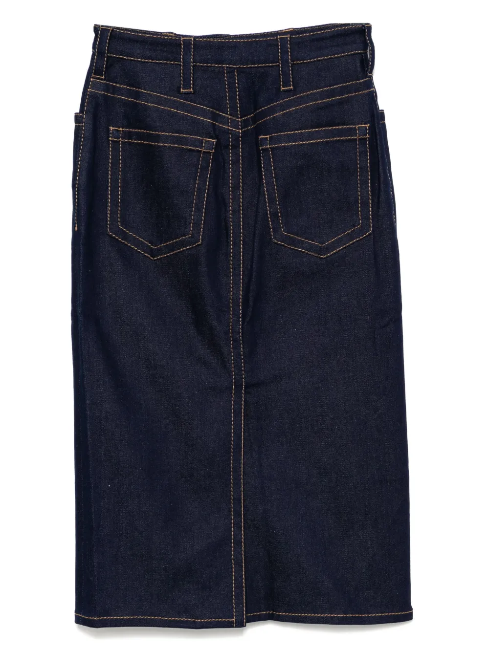 Prada Pre-Owned 2018 denim rok - Blauw