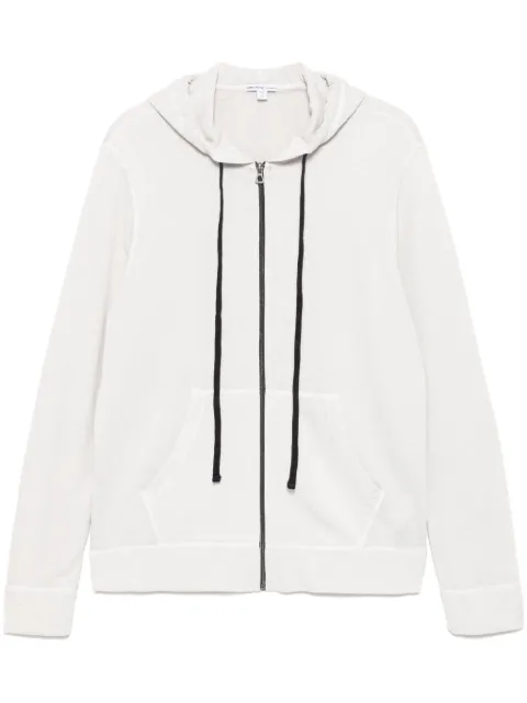 James Perse hoodie Vintage French Terry con cierre
