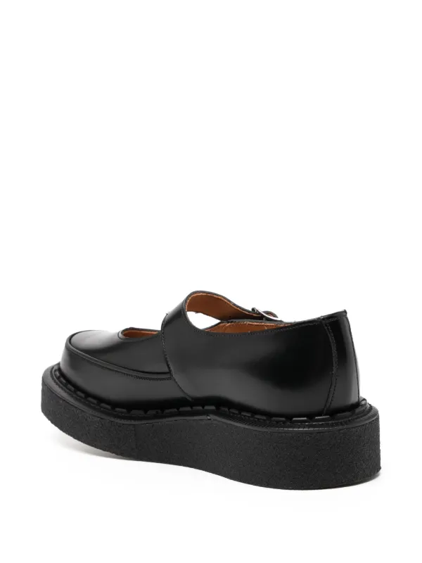 Comme Des Garçons Girl x George Cox Leather Mary Janes | FARFETCH
