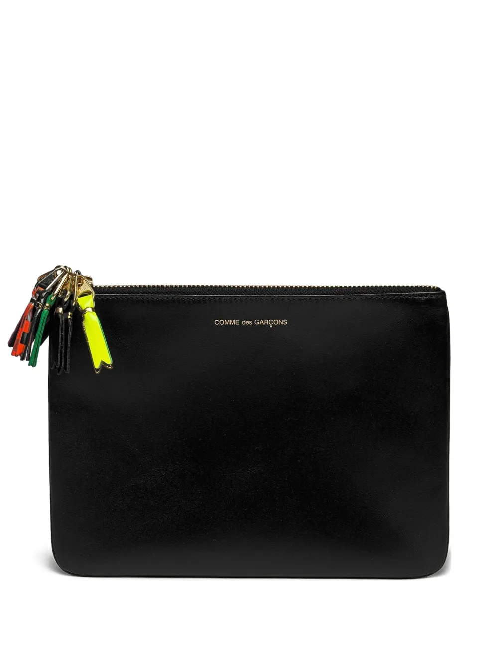 Comme Des Garçons Wallet calf-leather zipped wallet | Black | Image 1