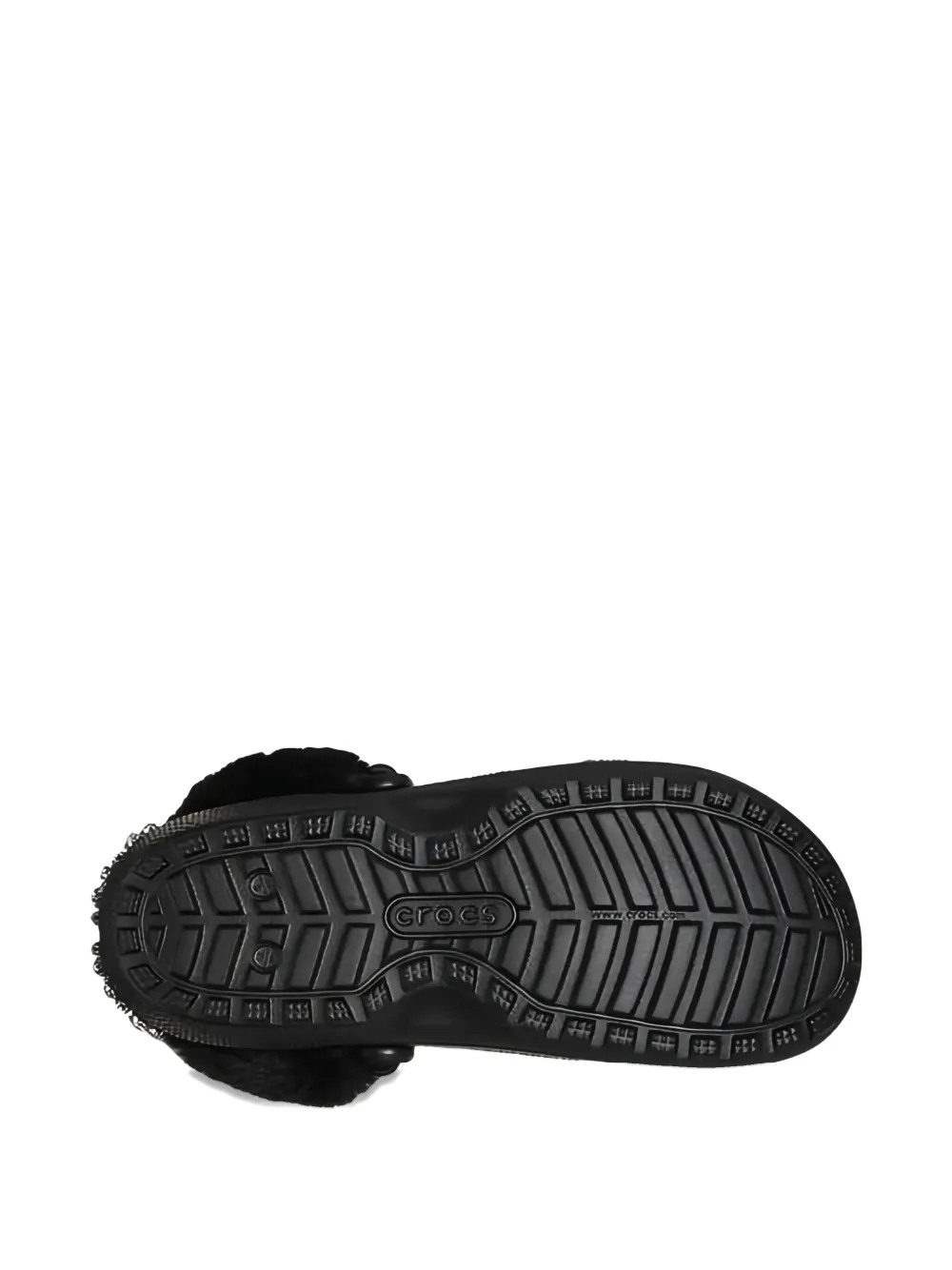 Simone Rocha x Crocs Classic crystal-embellished lined clogs Black