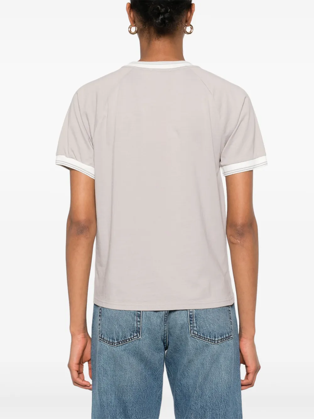 Autry T-shirt met logoprint Grijs