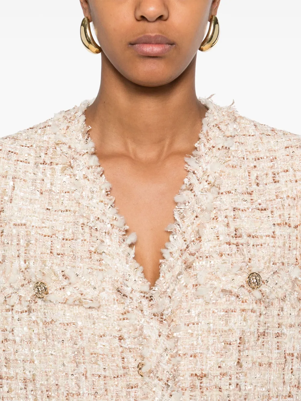Iro Ozya Wool Blend Vest In Neutrals