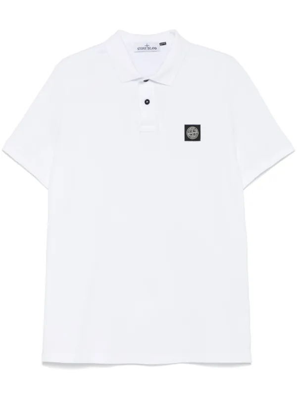 Stone Island ポロシャツ | ホワイト | FARFETCH JP STONE ISLAND ポロシャツ ホワイト