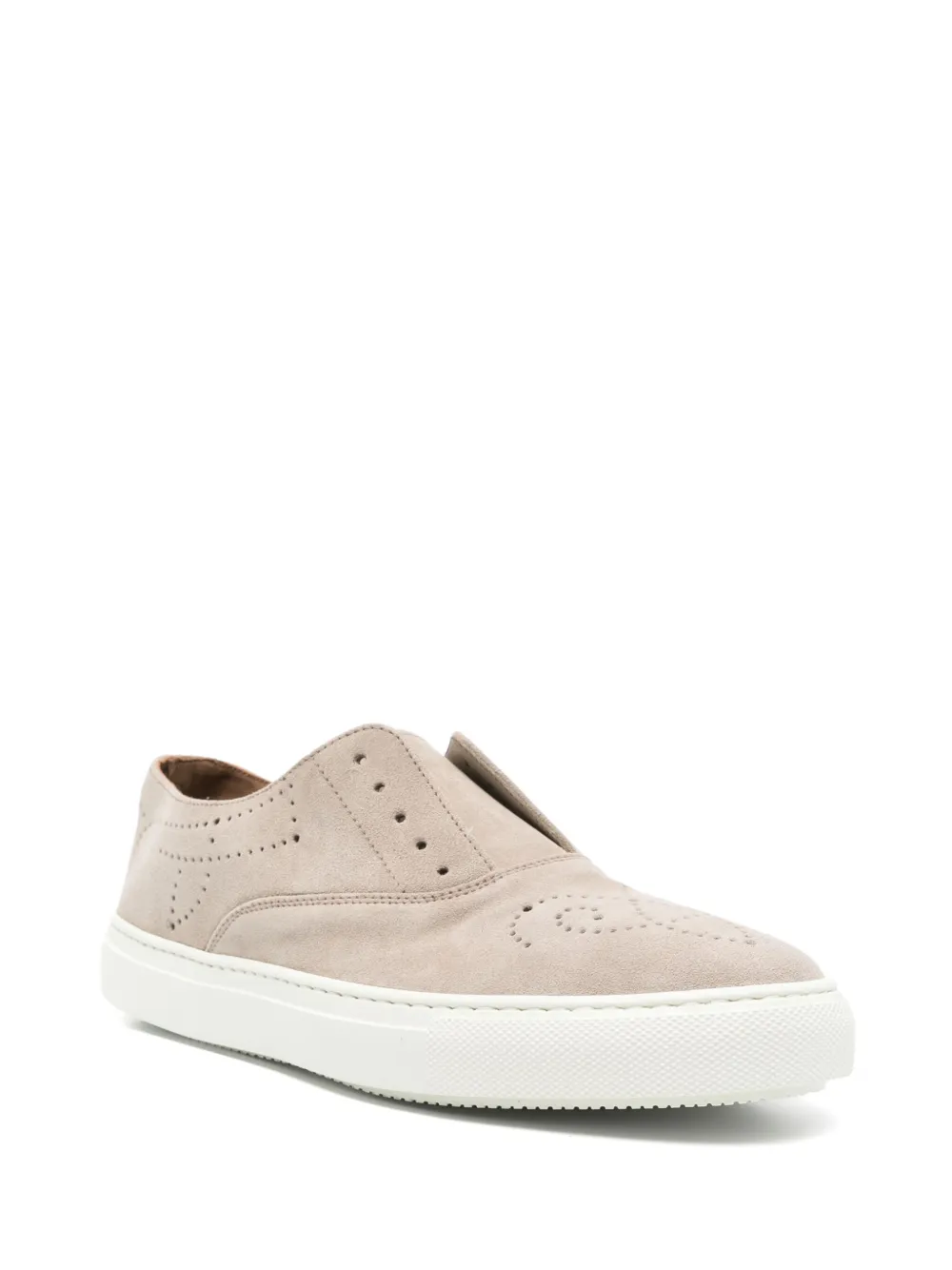 Fratelli Rossetti perforated sneakers - Grijs