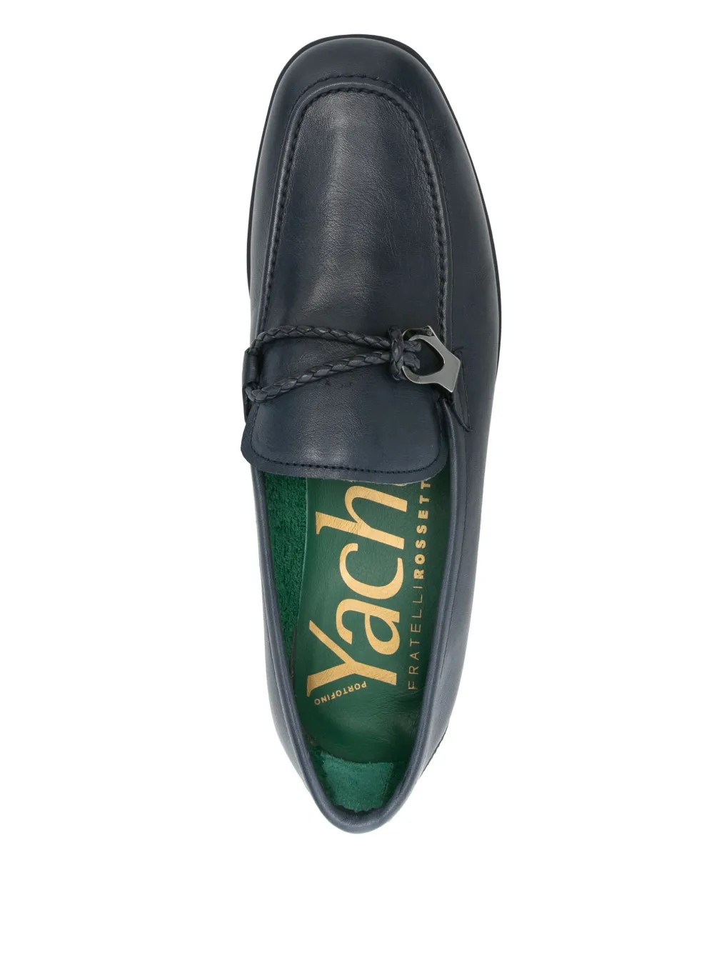 Fratelli Rossetti leather loafers Blue