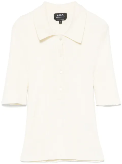A.P.C. Danae polo top
