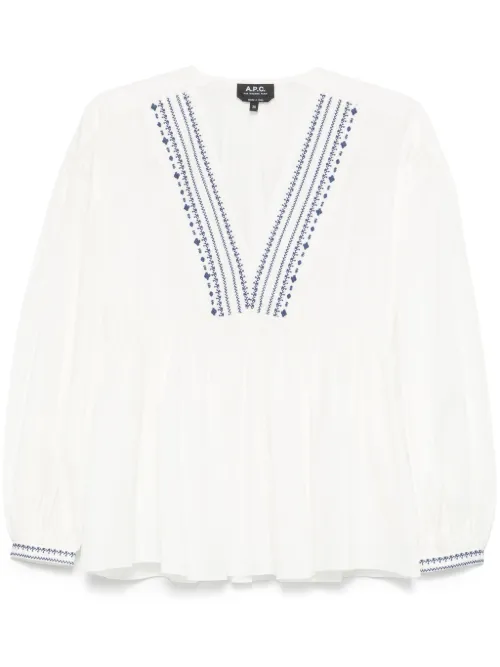 A.P.C. blouse Vera - Blanc - A.P.C. - Modalova