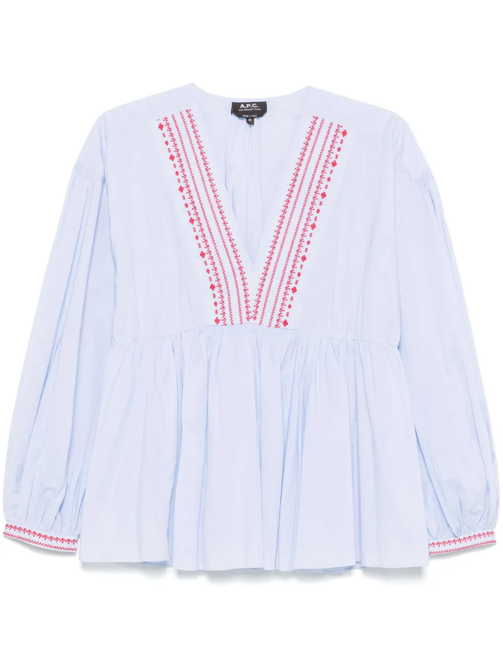 A.P.C. Vera blouse | Blue | Image 1