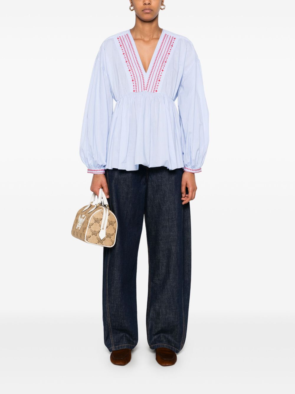 A.P.C. Vera blouse - Blauw