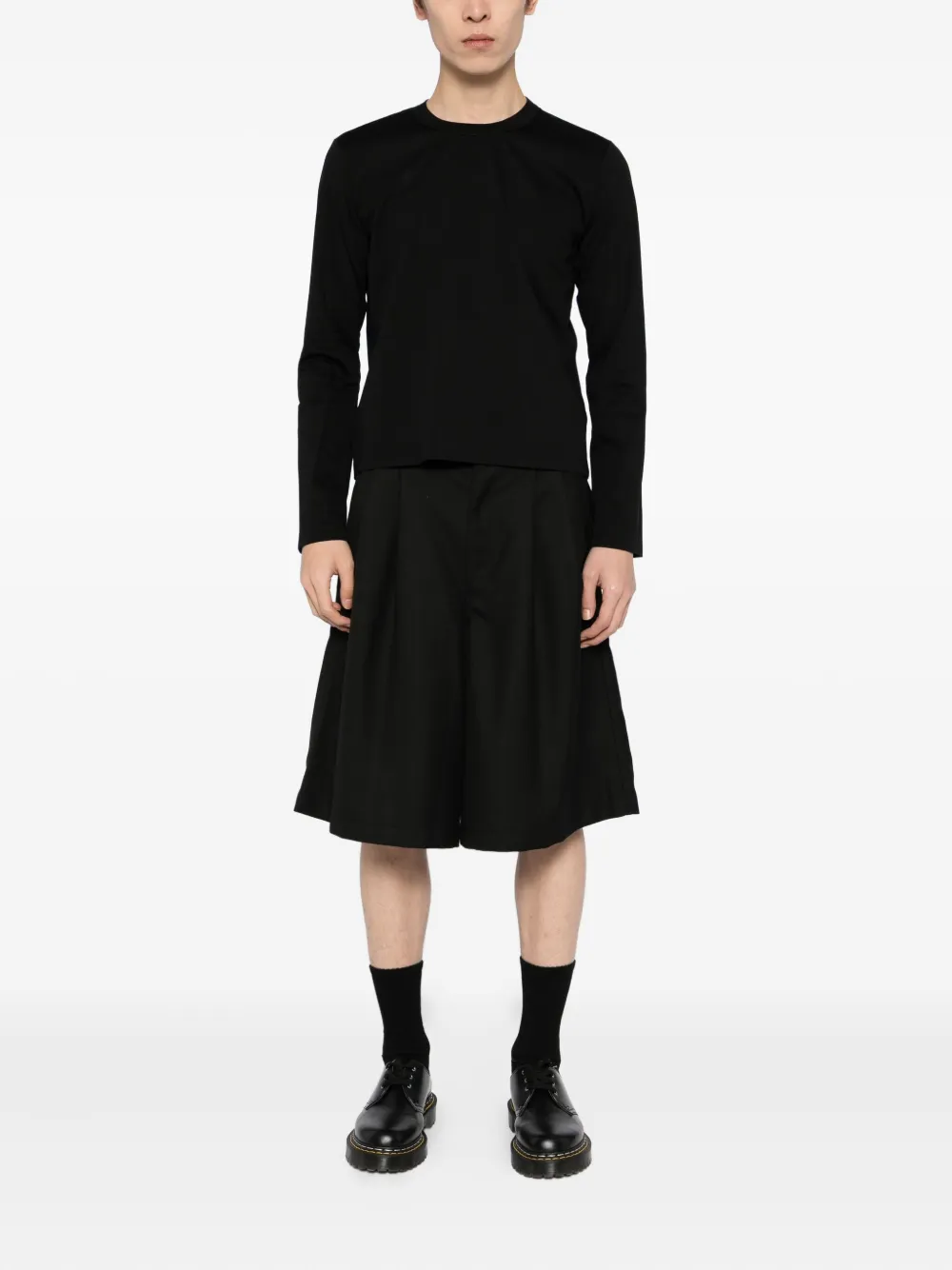 Noir Kei Ninomiya Cotton T-shirt In Black