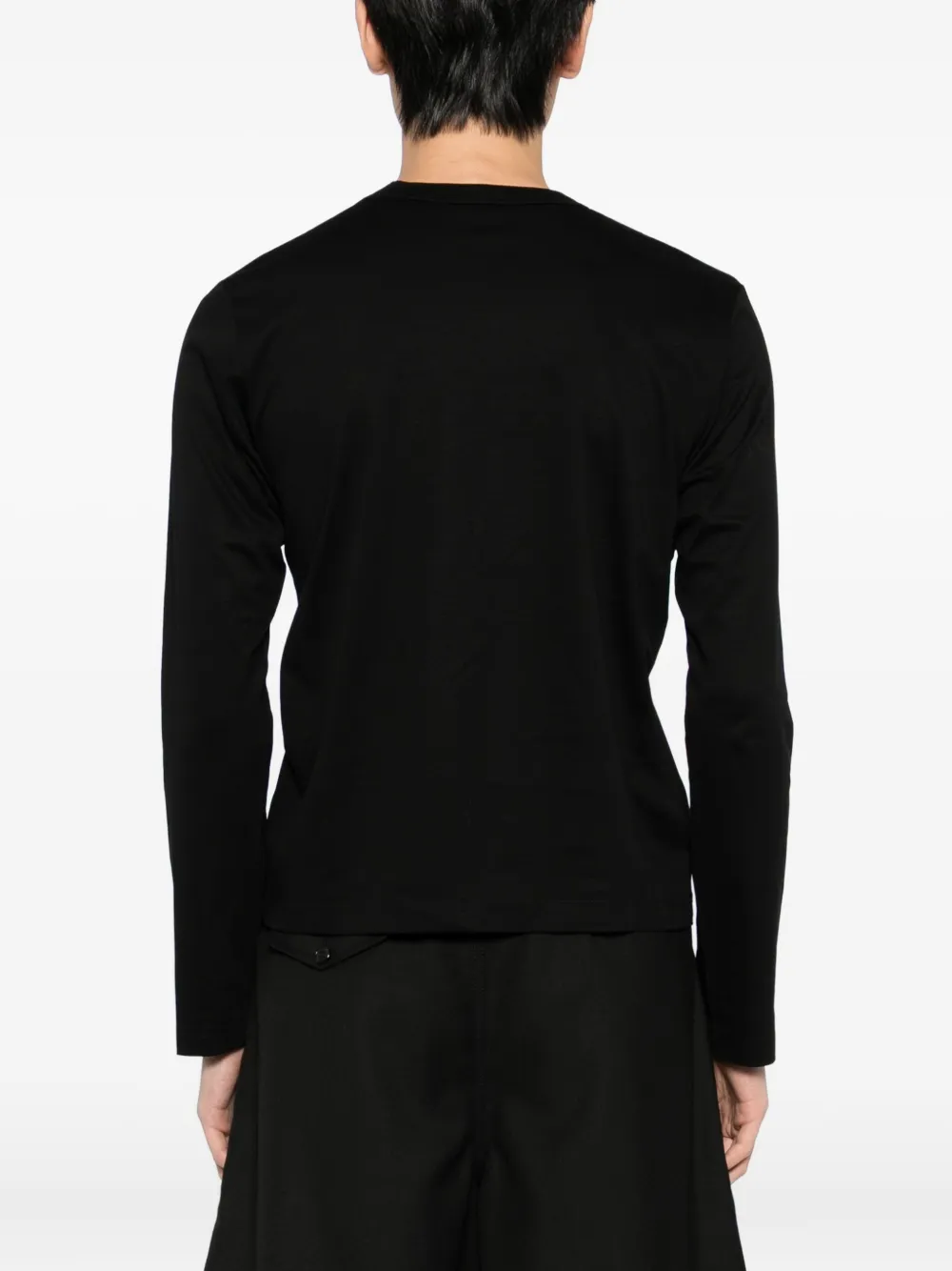 Noir Kei Ninomiya Cotton T-shirt In Black