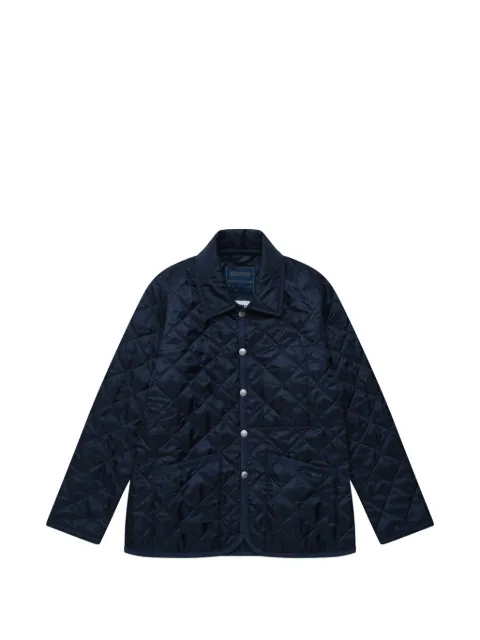 Comme Des Garçons Shirt x Lavenham quilted diamond-pattern jacket
