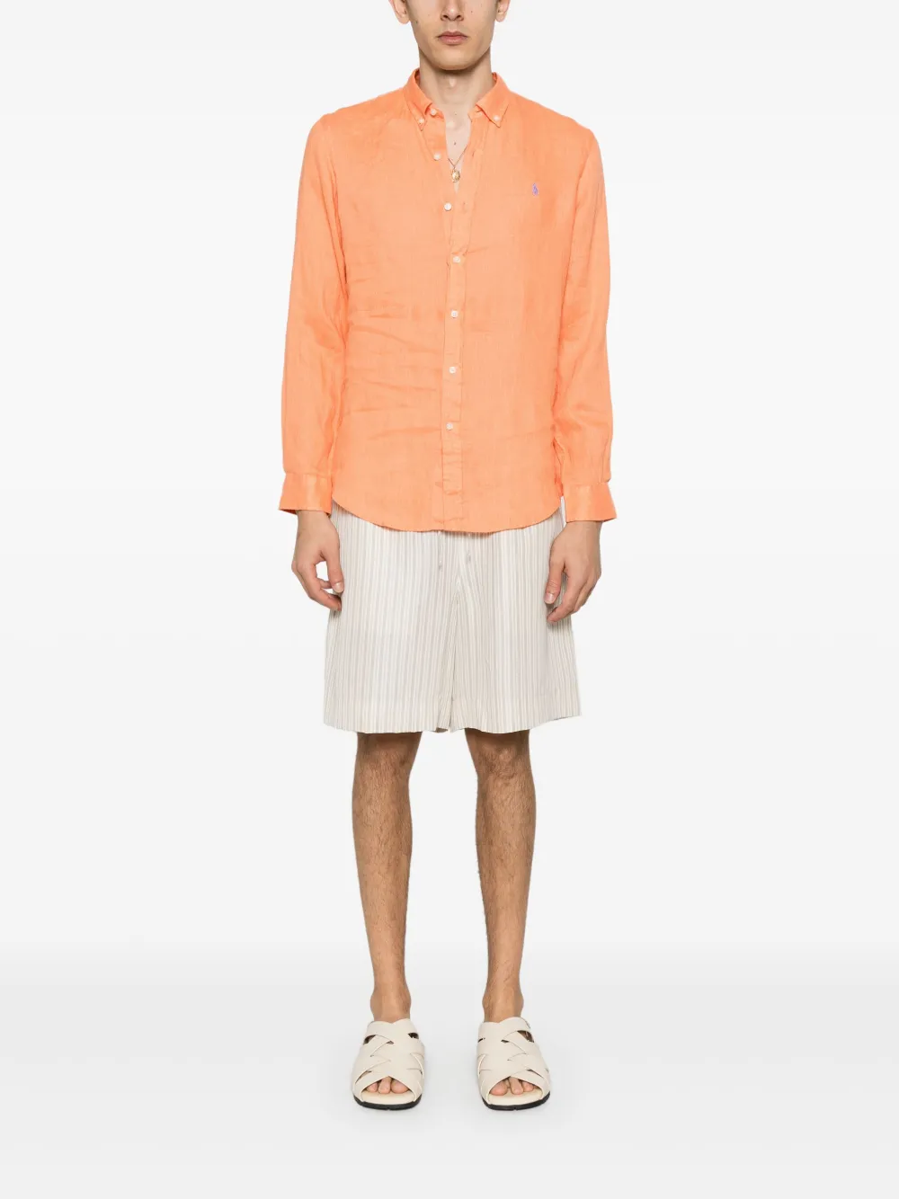 Polo Ralph Lauren linen shirt - Oranje