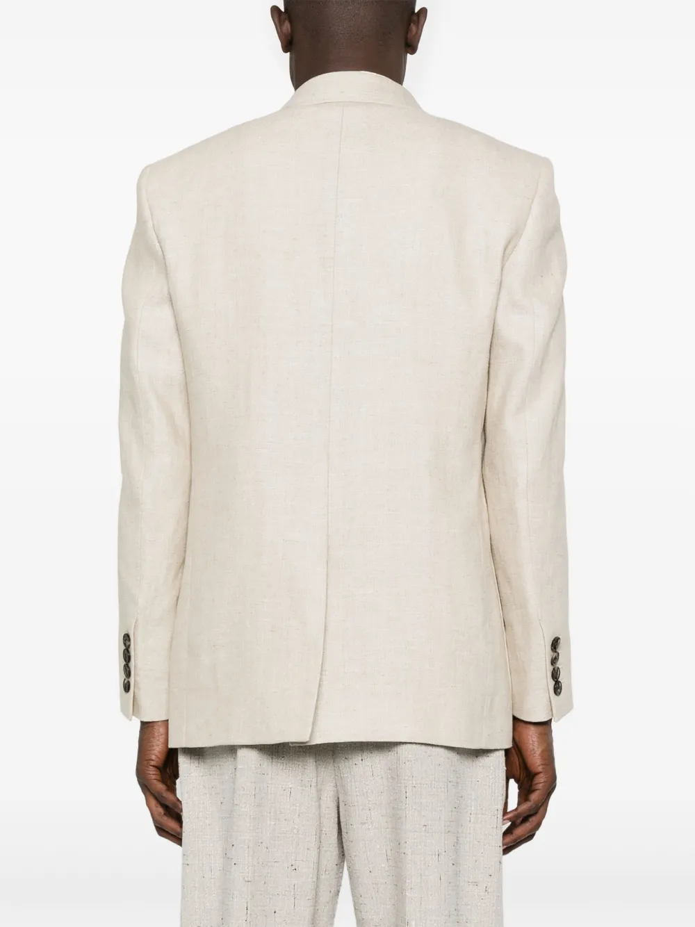Valentino Garavani Blazer met dubbele rij knopen Beige