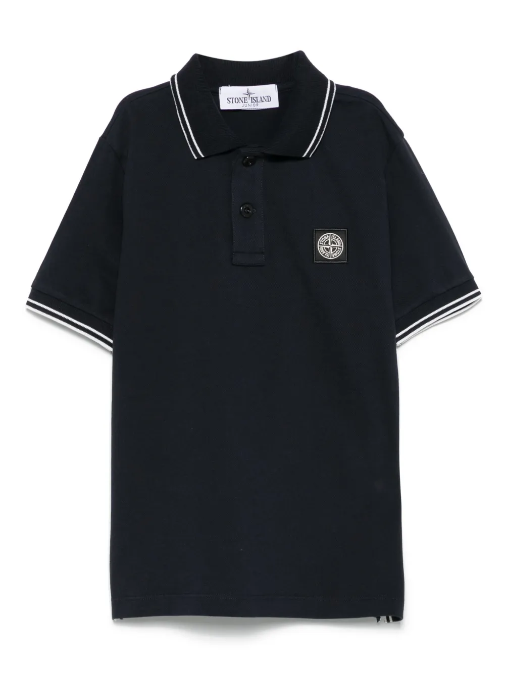 Stone Island Junior ポロシャツ - ブルー Stone Island Junior ポロシャツ - ブルー
