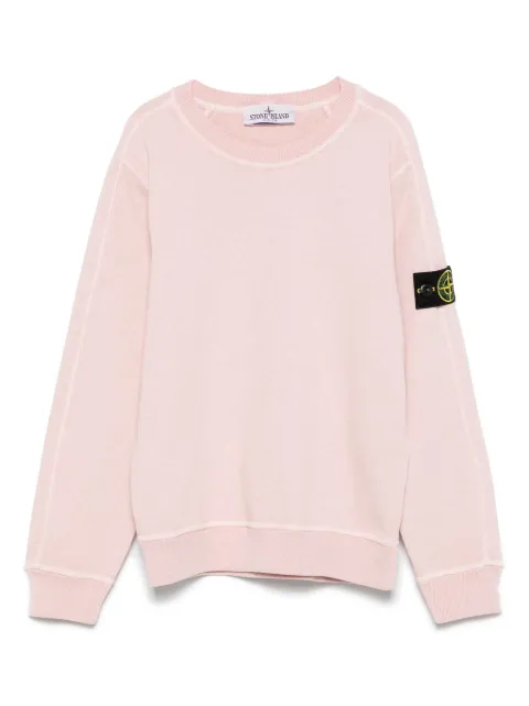 Stone Island Junior Compass-badge sweatshirt