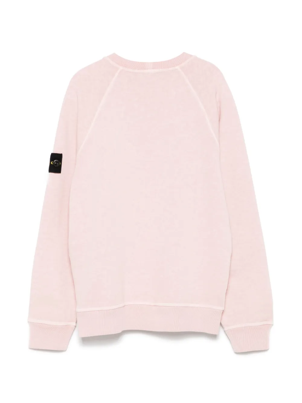 Stone Island Junior Sweater met Compass-logopatch - Roze