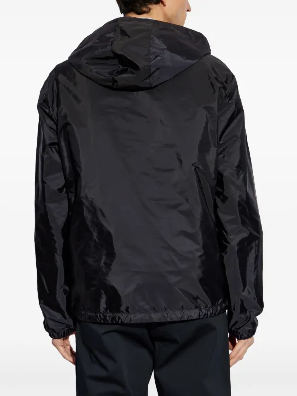 Moncler フーデッド ジャケット | ブラック | FARFETCH JP