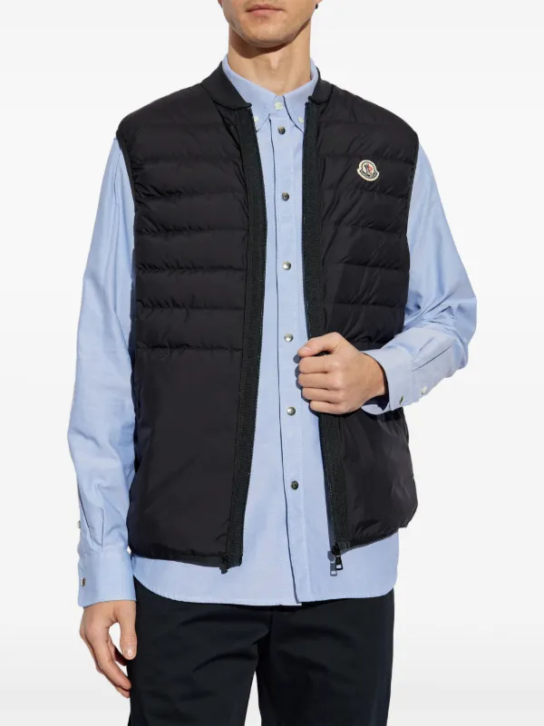 Moncler フーデッド ジャケット | ブラック | FARFETCH JP