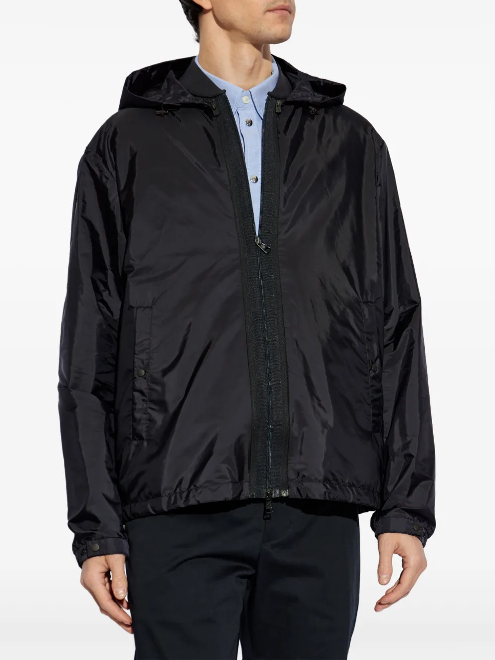 Moncler Jack met capuchon Zwart