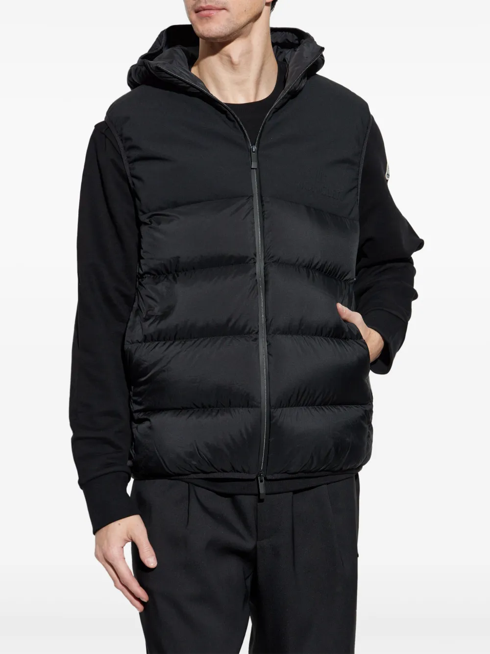 Moncler Bodywarmer Zwart