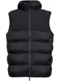 Moncler padded gilet - Black