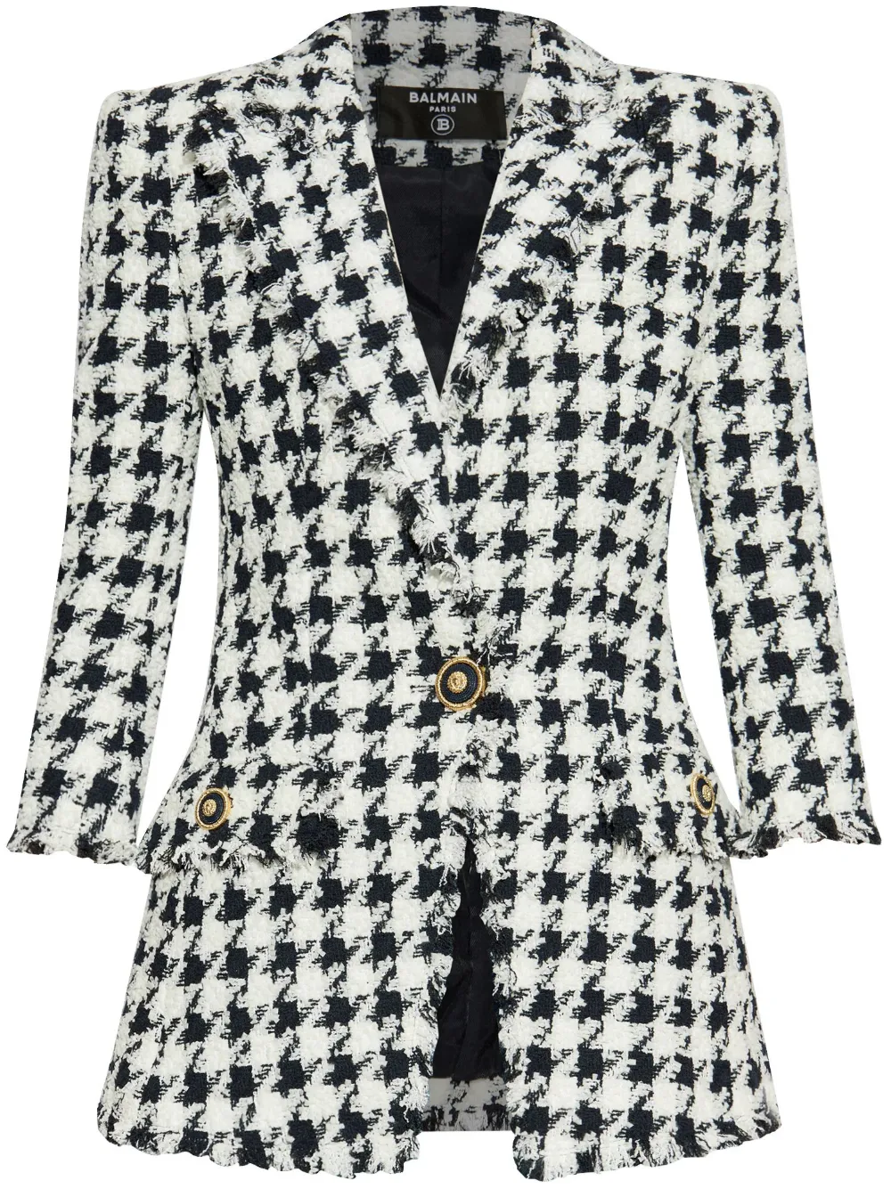 houndstooth blazer