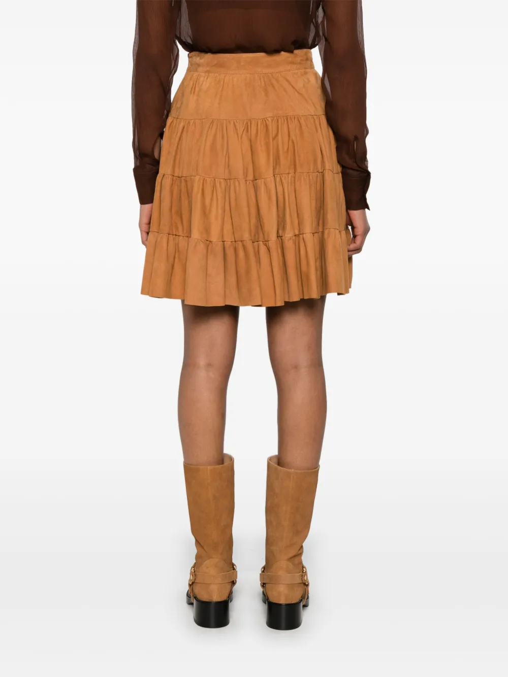 Ermanno Scervino Minigonna in pelle scamosciata | Abbigliamento | Image 4