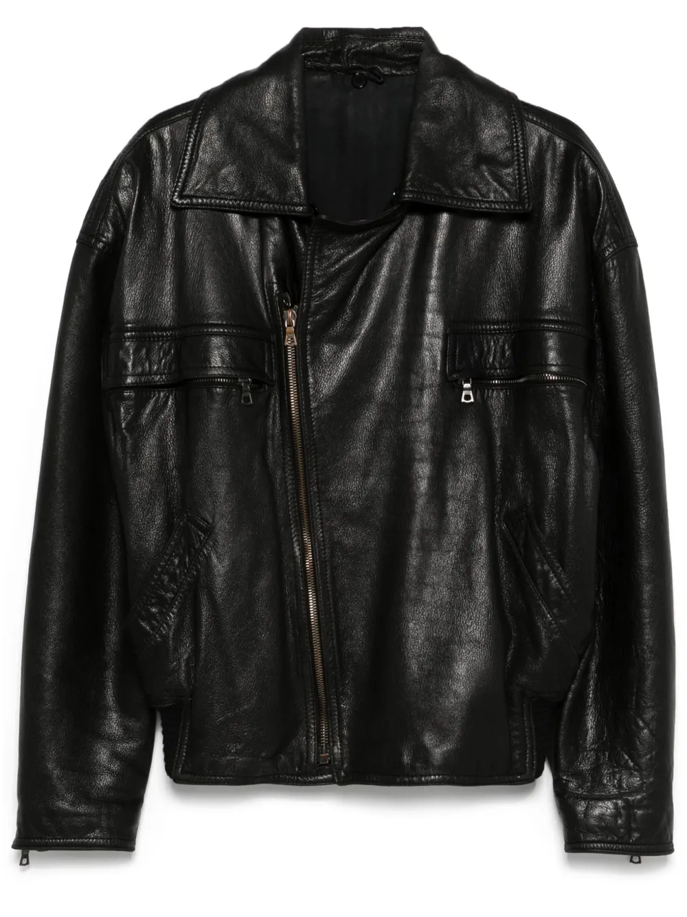 1980s leather jacket