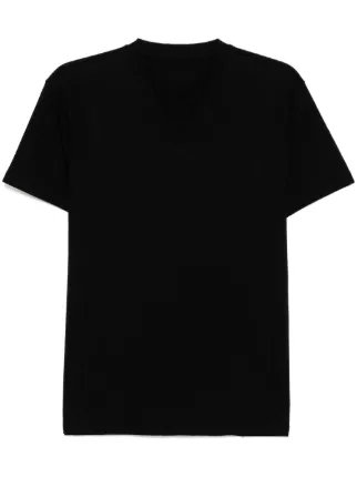 Prada Pre-Owned 2014 Vネック Tシャツ | ブラック | FARFETCH JP