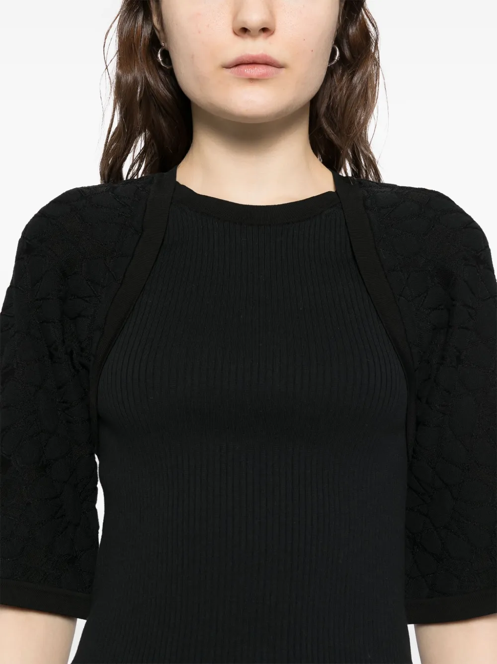 Pre-owned Chanel 2010-2020 Short-sleeved Jumper In Black
