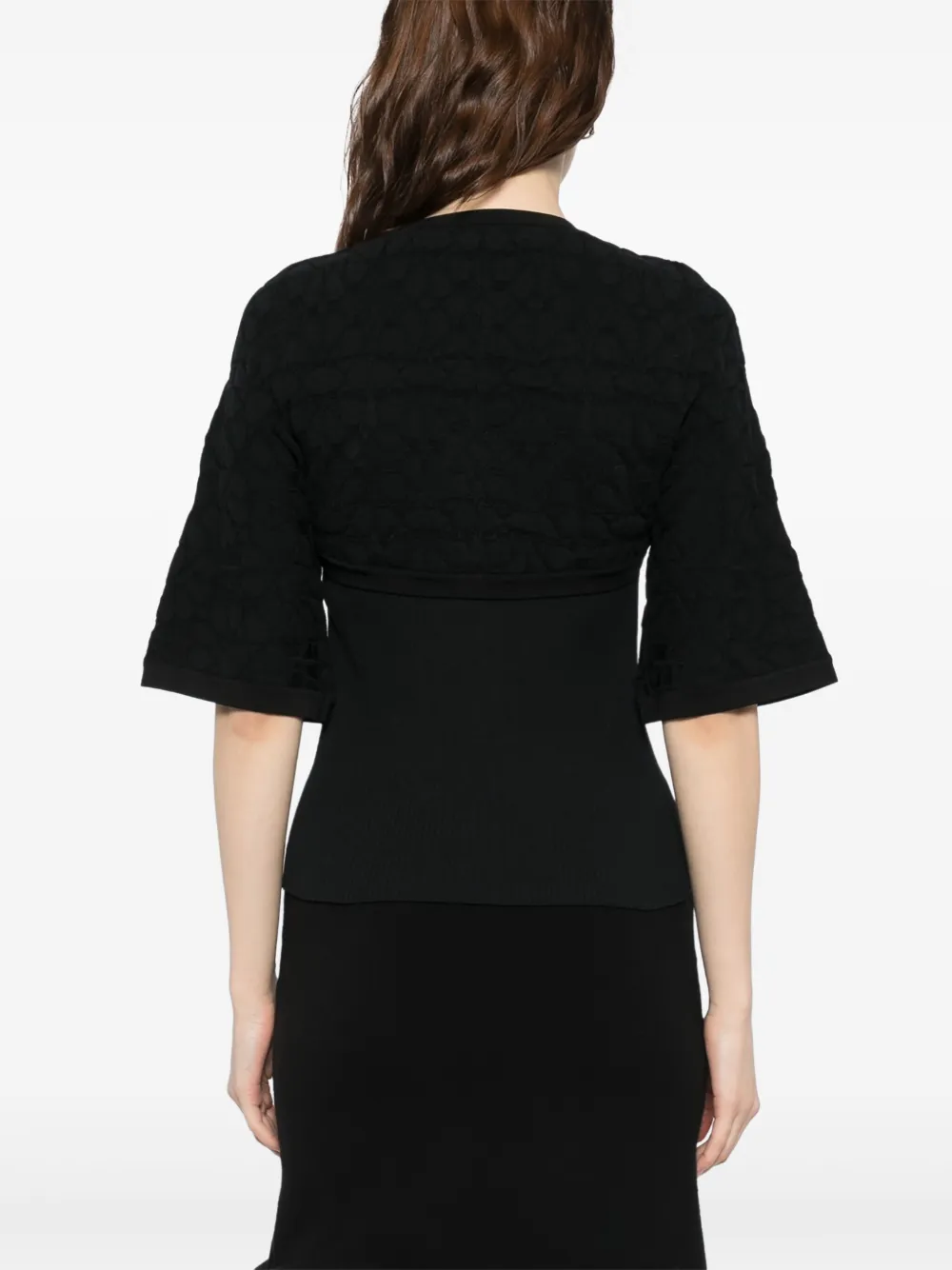 Pre-owned Chanel 2010-2020 Short-sleeved Jumper In Black