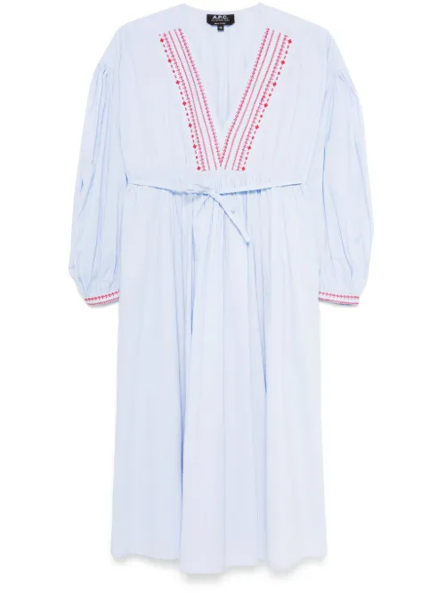 Robe Anni à coupe mi-longue - A.P.C. - Modalova