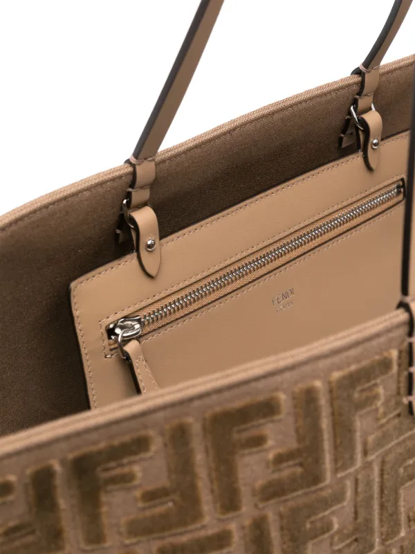 FENDI Large Roll Tote Bag | Brown | FARFETCH