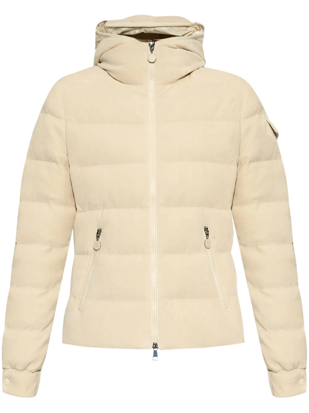 Moncler Ivoire donsjack Beige