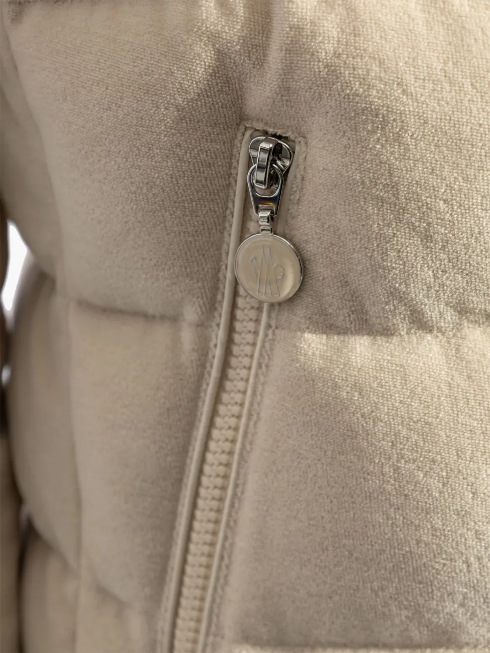 Moncler Ivoire donsjack Beige
