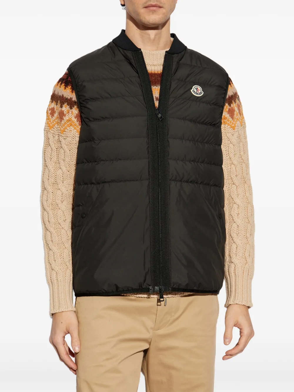 Moncler Jack met capuchon Zwart