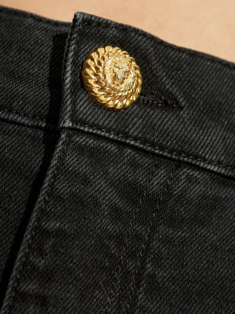 Balmain Jeans met toelopende pijpen Zwart