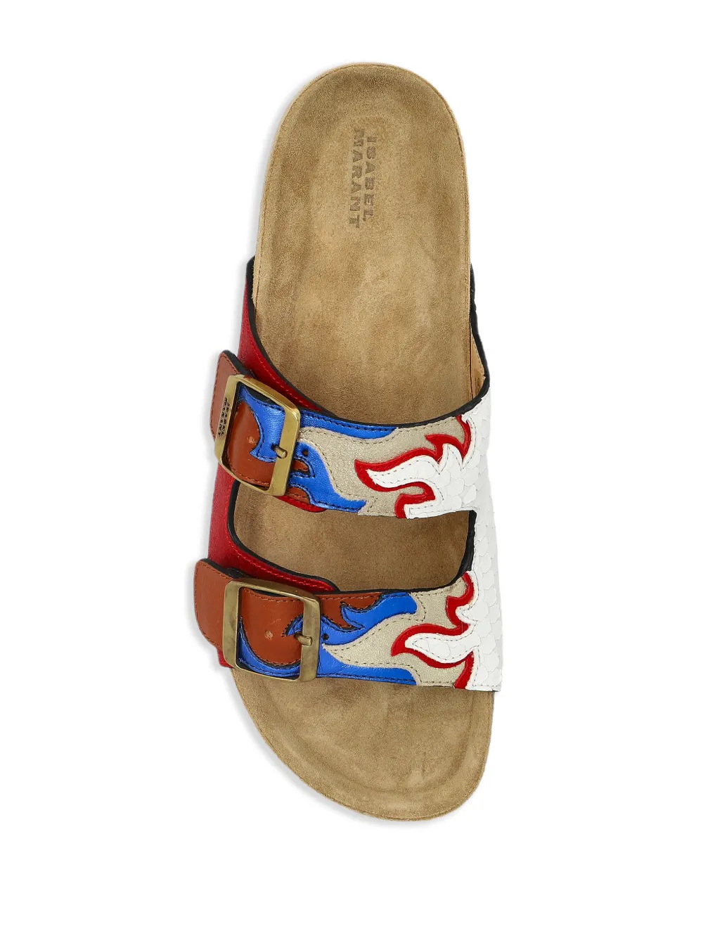 ISABEL MARANT Lelik sandals MULTICOLOR