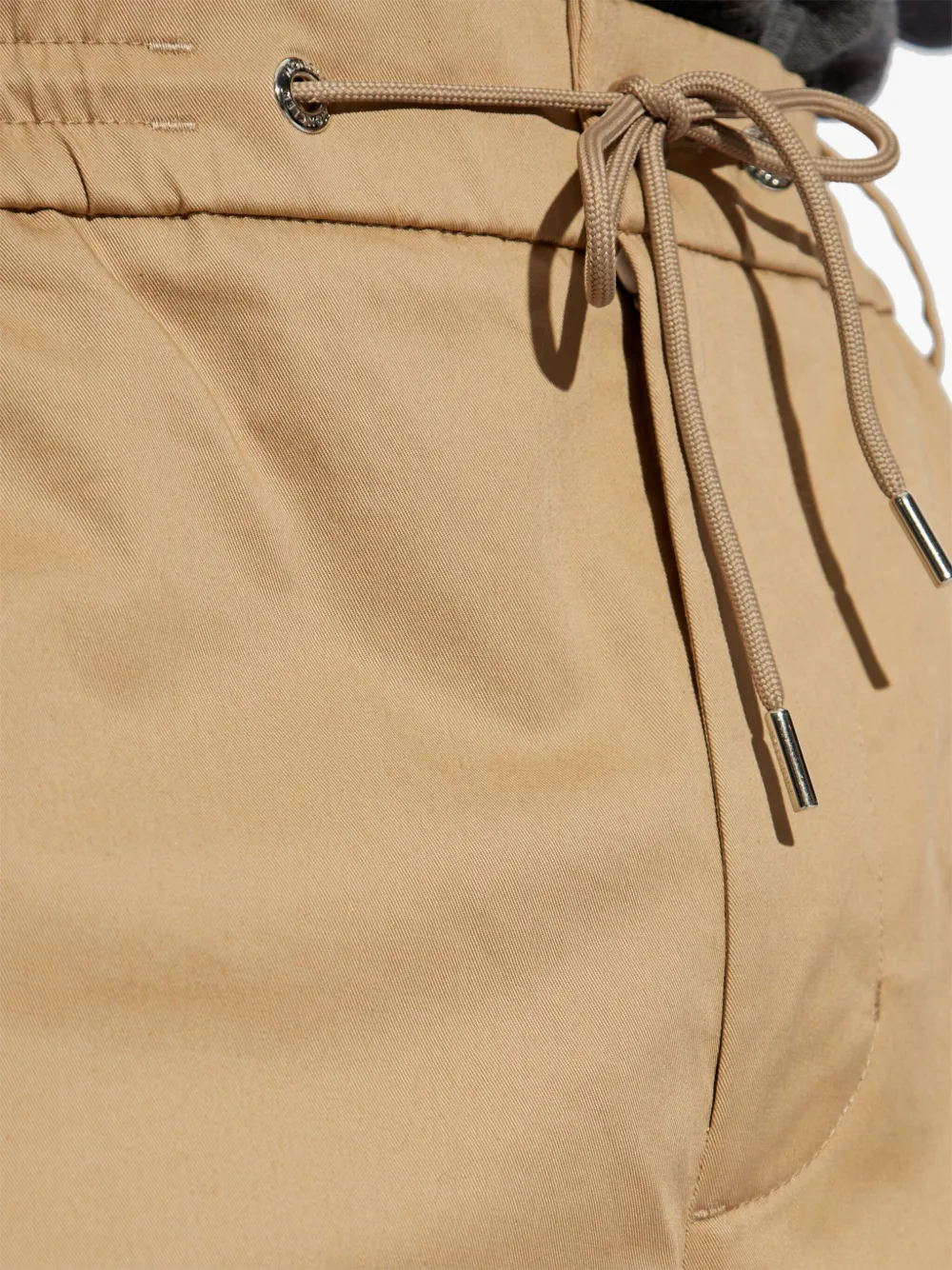 Moncler Katoenen gabardine chino Bruin
