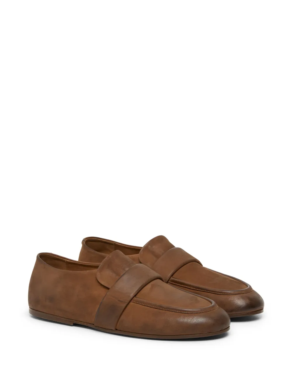 Marsèll leather loafers Brown