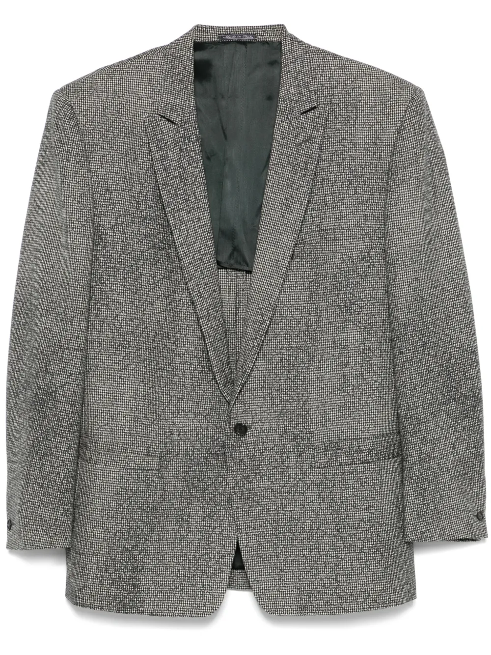 1980s houndstooth blazer