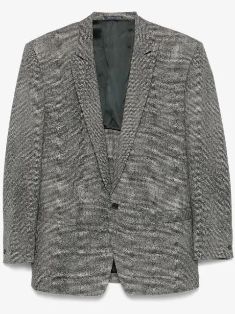 Versace Pre-Owned 1980s houndstooth blazer