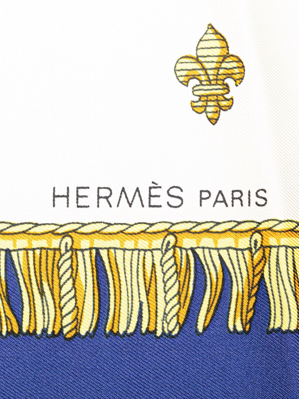 HERMES 20TH CENTURY VUE DU CARROSSE DE LA GALERE LA REALE SILK SCARF SCARVES