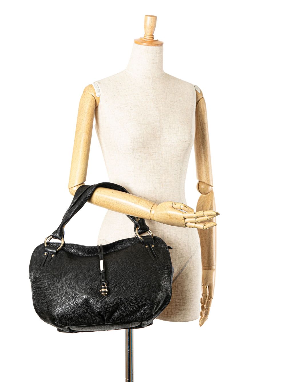 Céline Pre-Owned 2007 Calfskin Bittersweet shoulder bag - Black