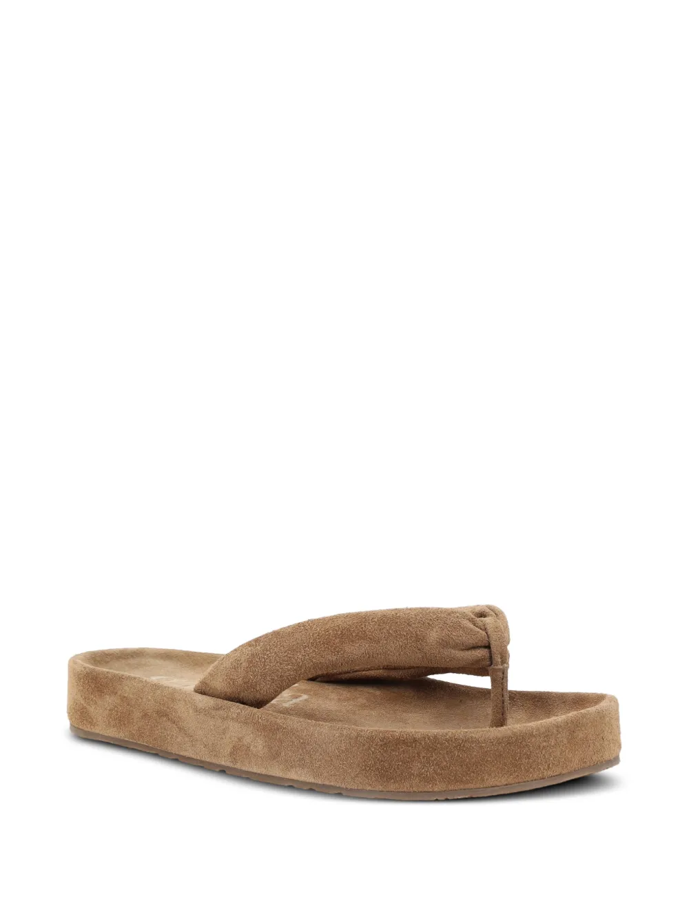 Pedro Garcia Almu teenslippers Bruin