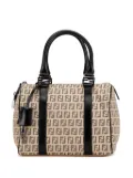 Fendi Pre-Owned 2000-2010 Zucchino Canvas boston bag - Brown