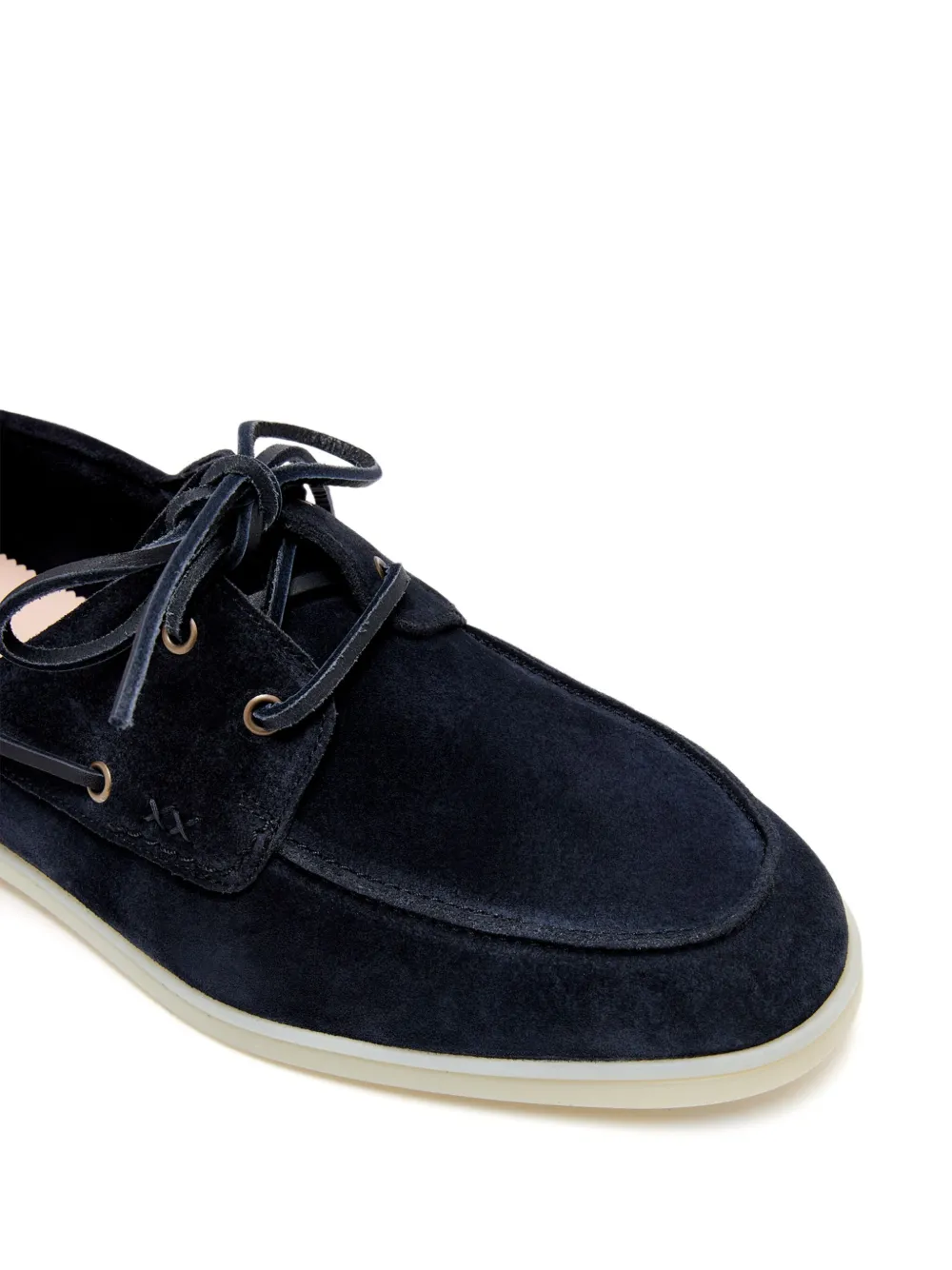 Forsa suede boat shoes Blue